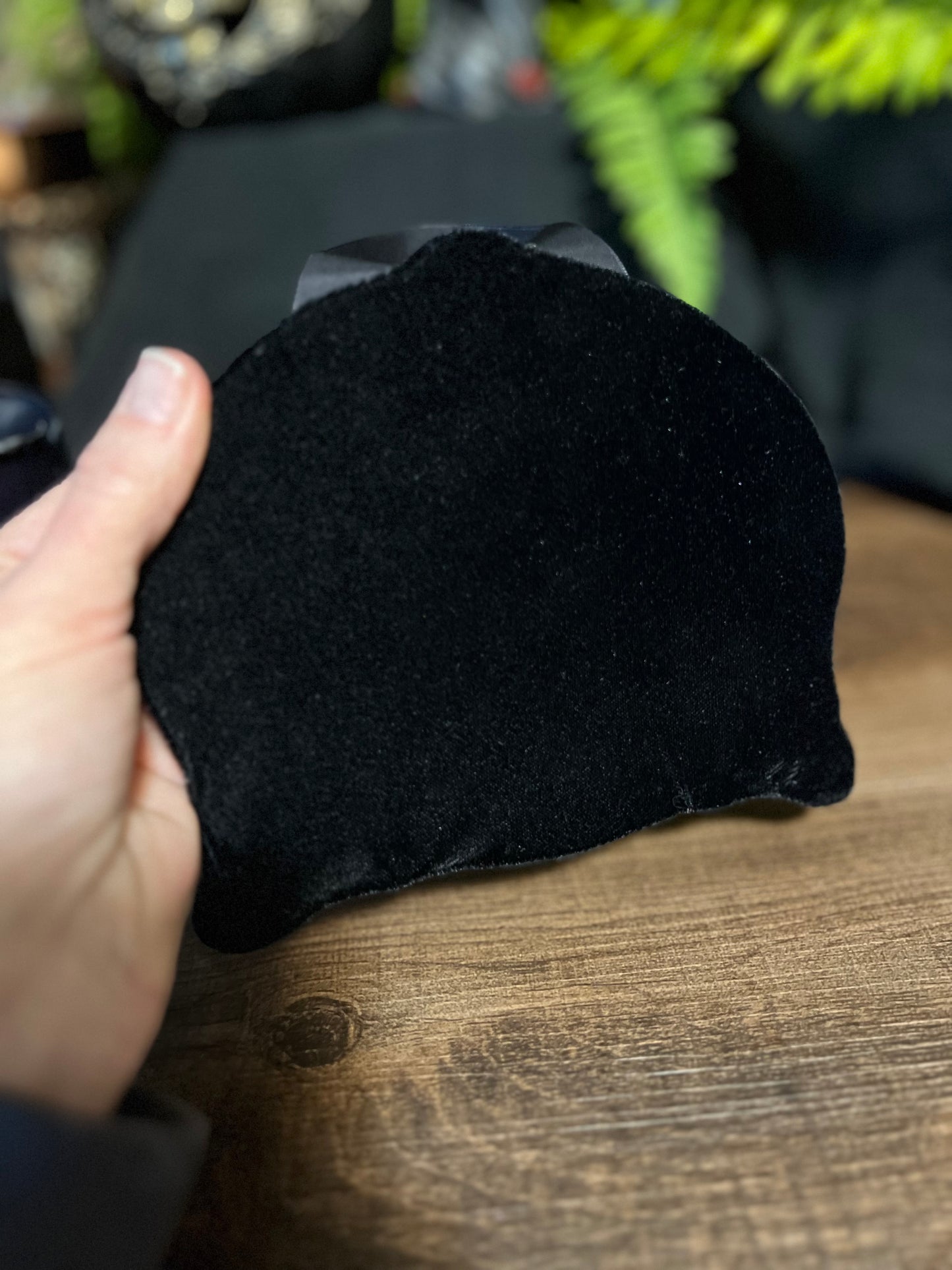 Convex Black Scrying Divination Mirror MM129