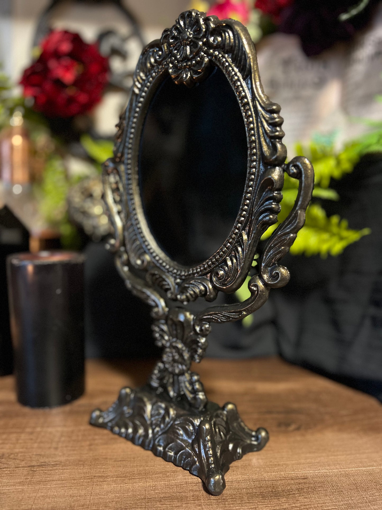 Dream Weaver Black Scrying Divination Mirror MM128