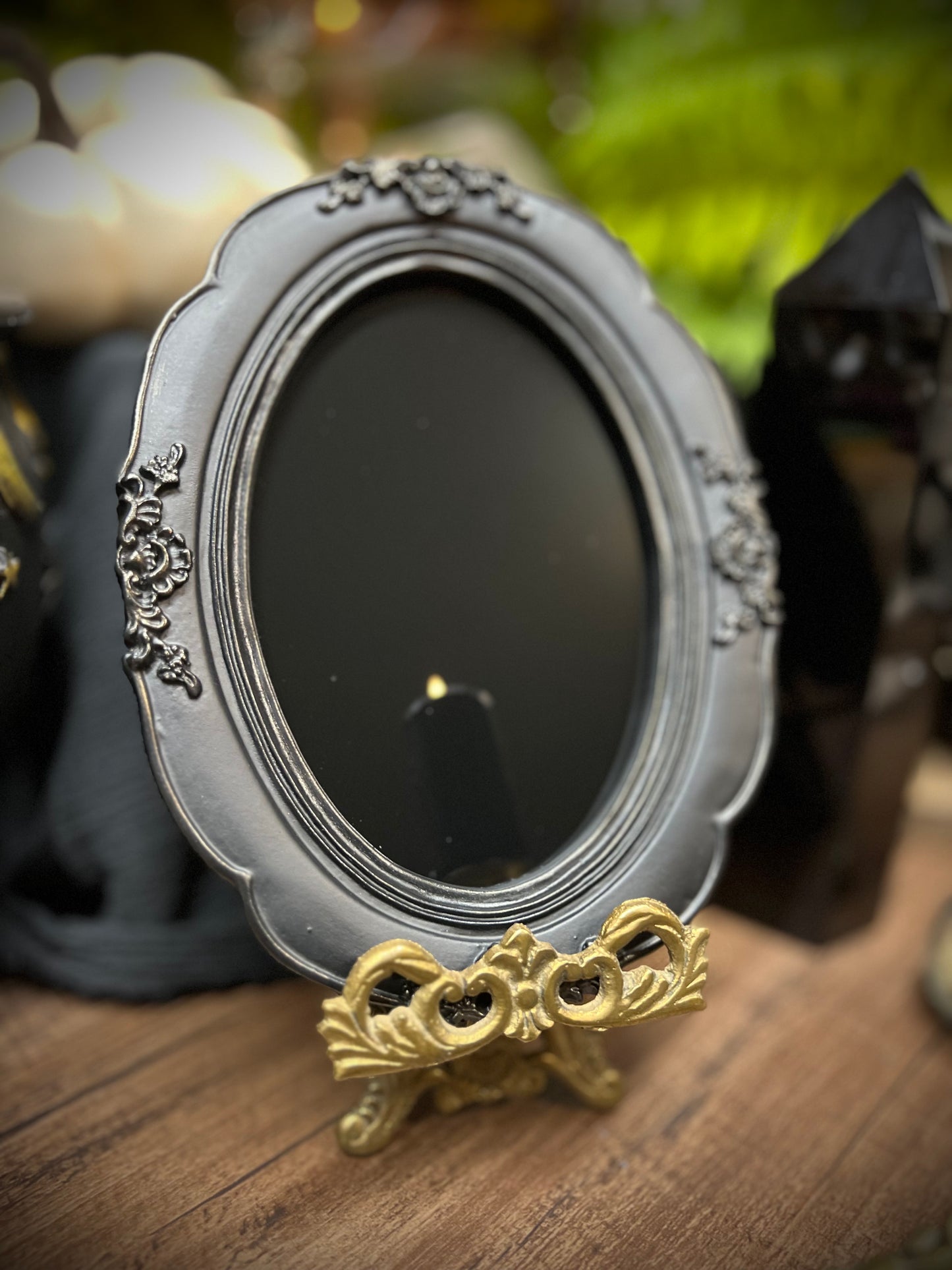 Oval Scrying Mirror Enchanted Mirror Charmed Mirror MM106