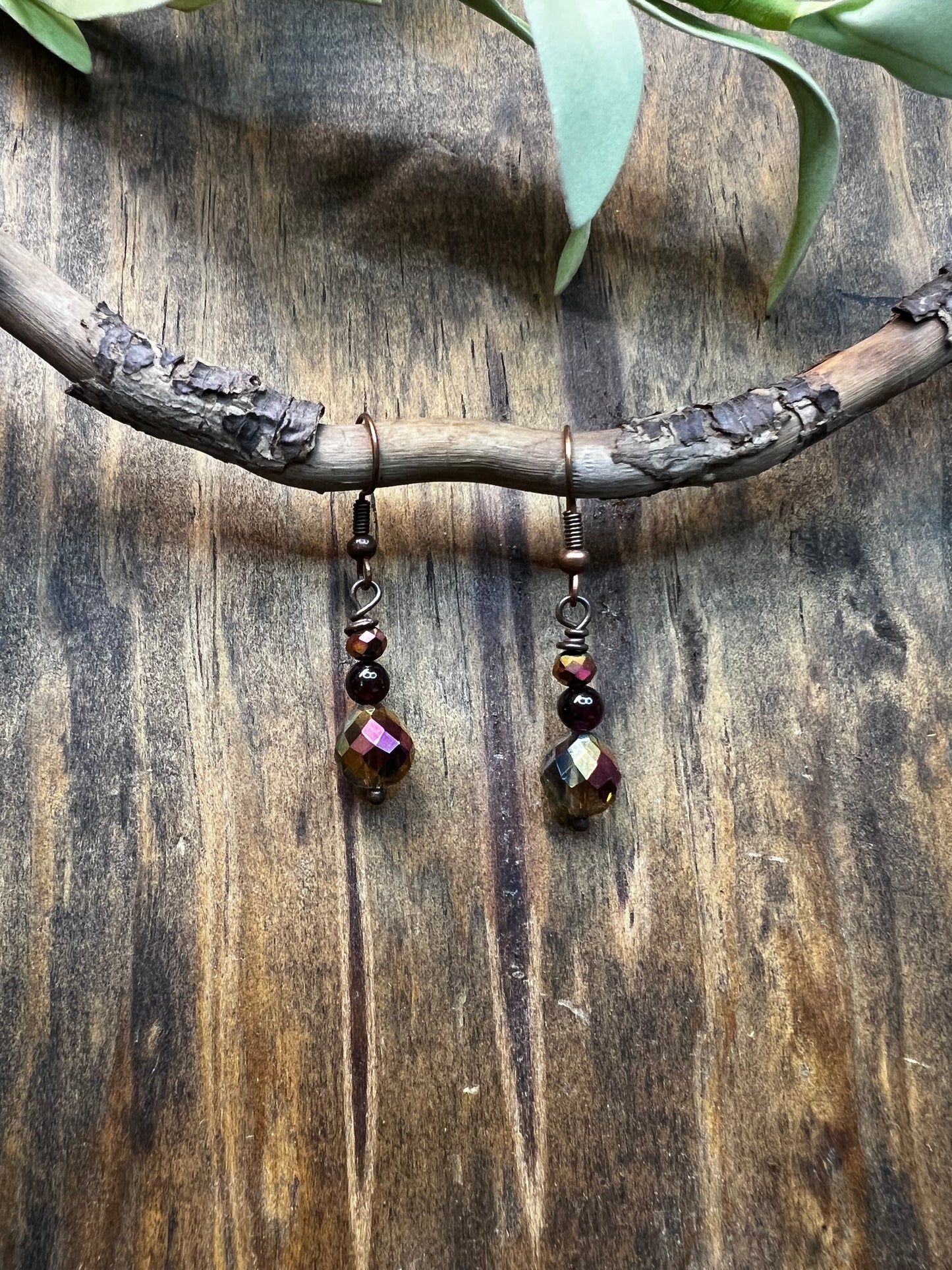 Wildfire Drop Earrings