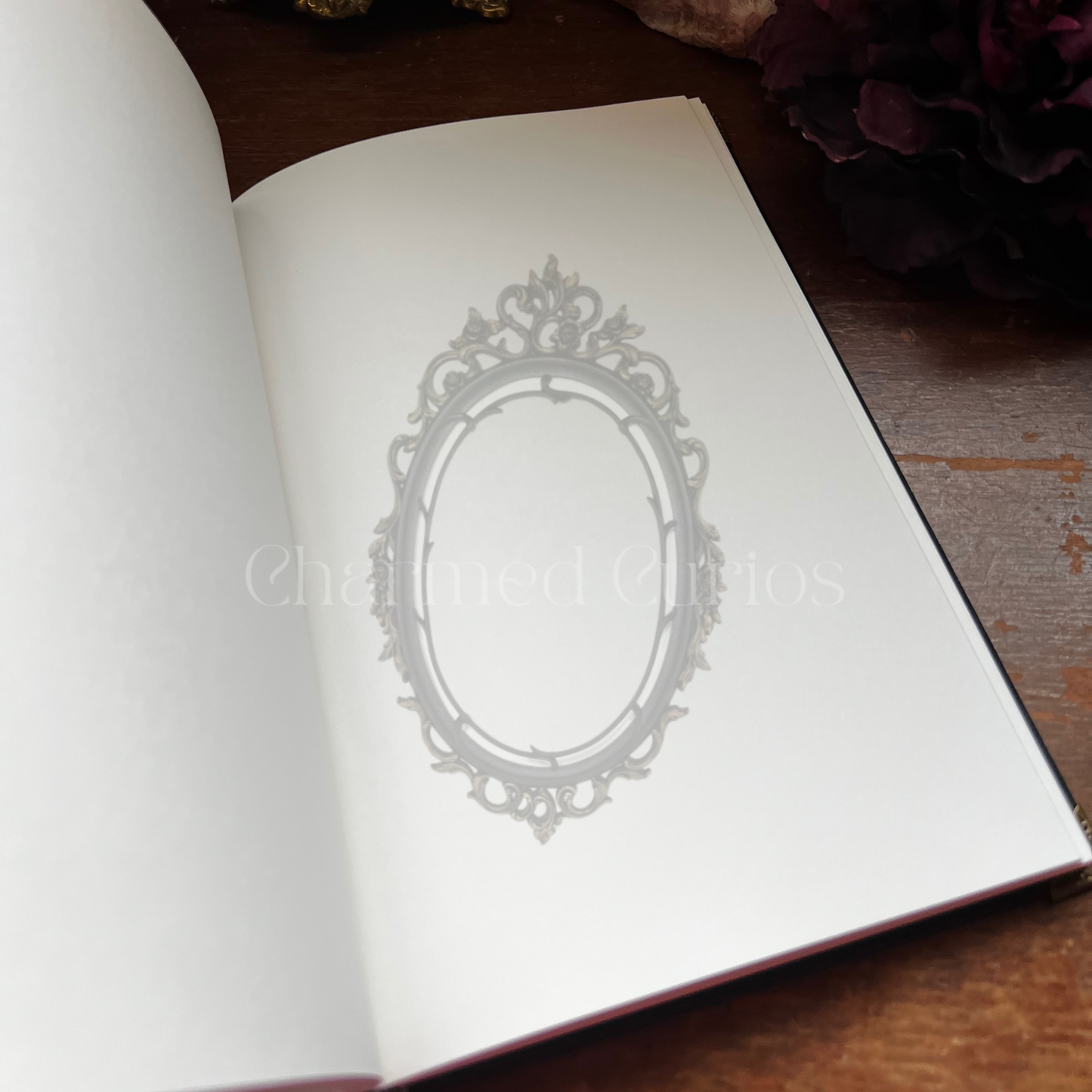 Queen of swords Journal & Pen Set- Handcrafted Hardcover Blank Book of Shadows Grimoire