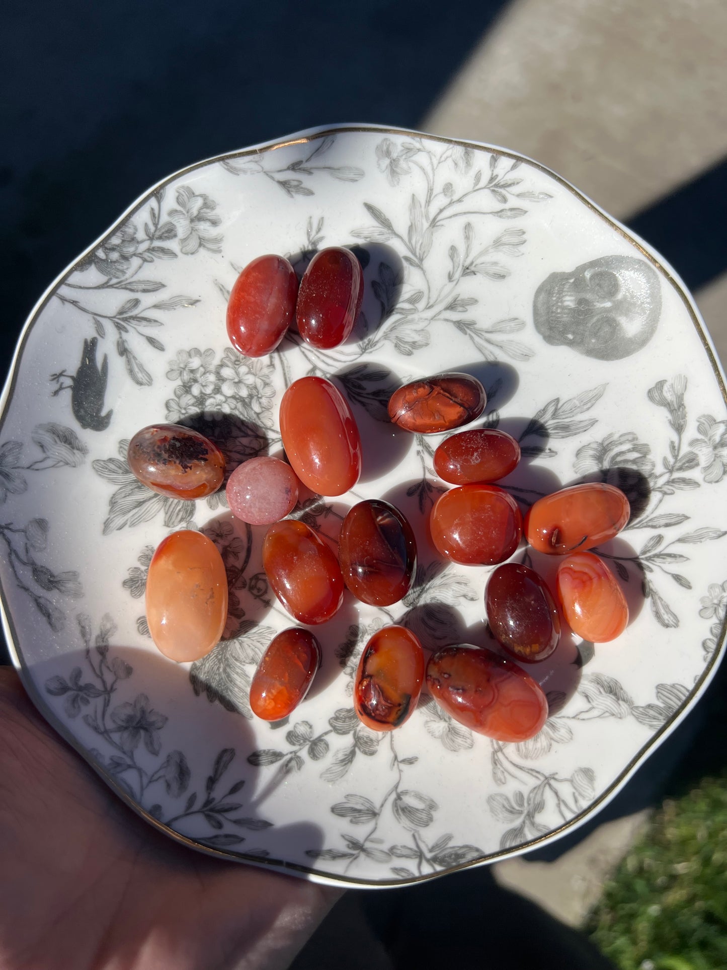 Small Carnelian Eggs
