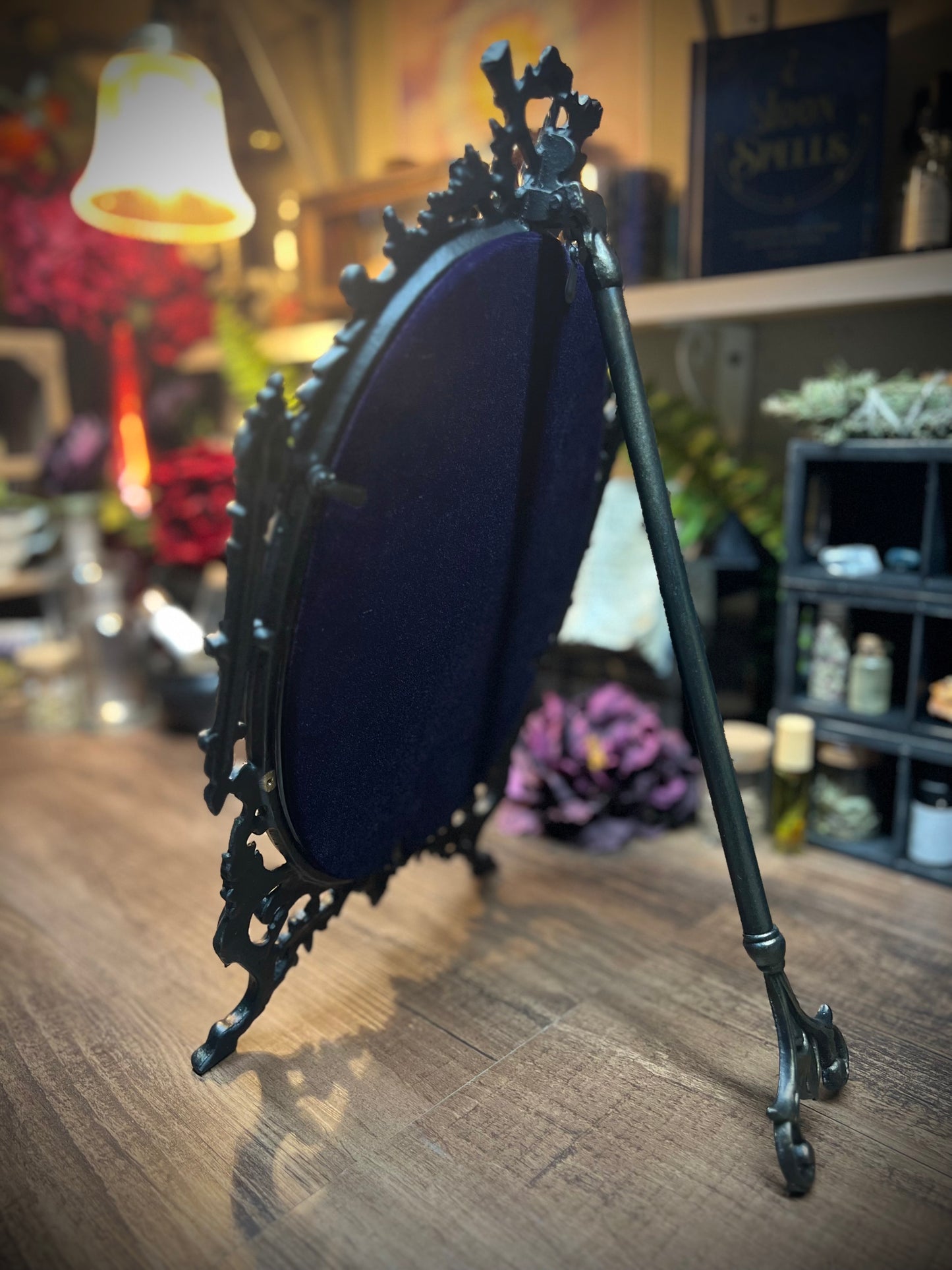 Hecate’s Portal Scrying Mirror - Large Antique Glass Divination Mirror Shadow Work Witches Gothic Victorian Mirror MM101