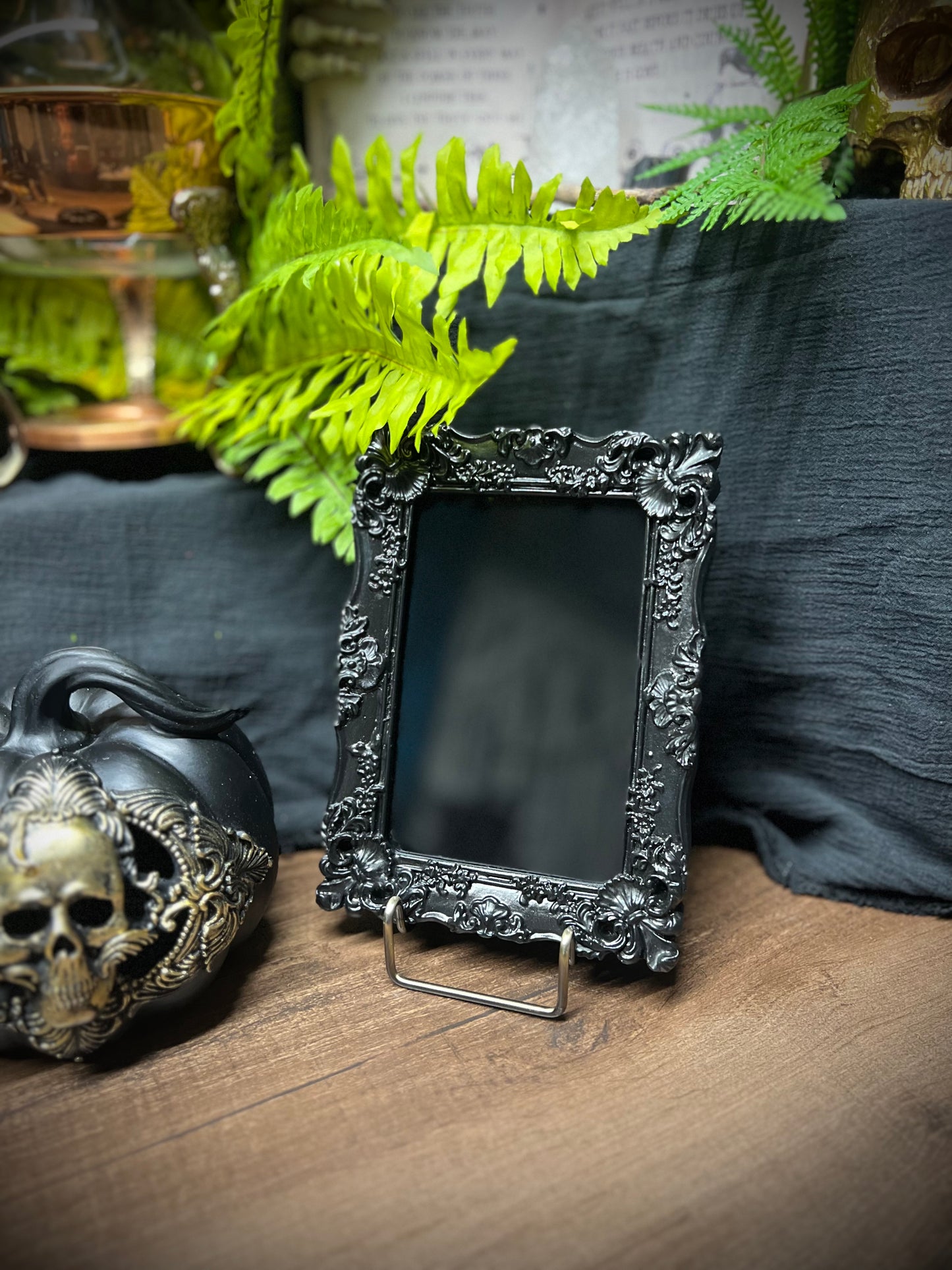 Wall Hanging Scrying Mirror Enchantment Mirror Charmed Mirror MM114
