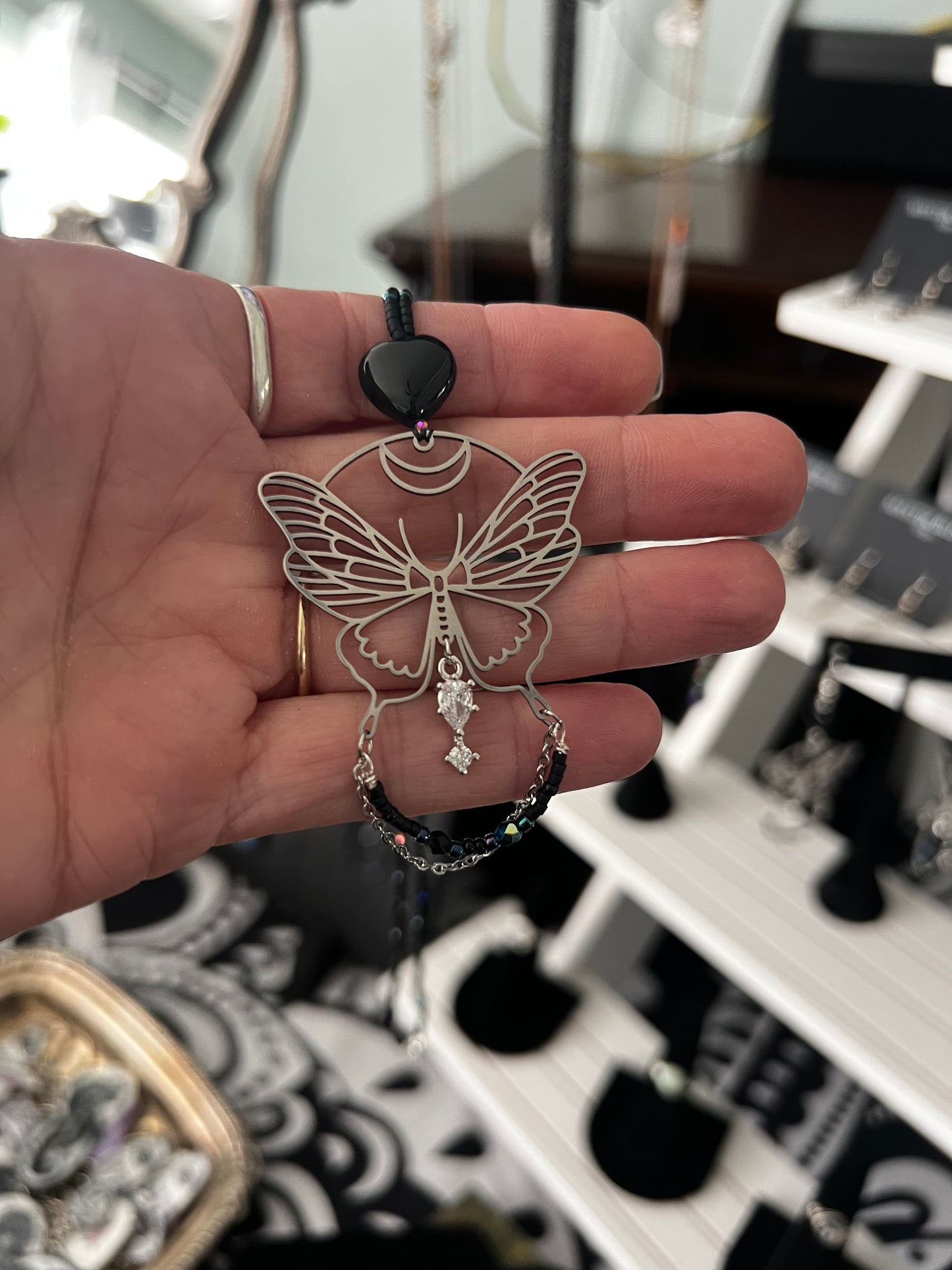 Moth Necklace