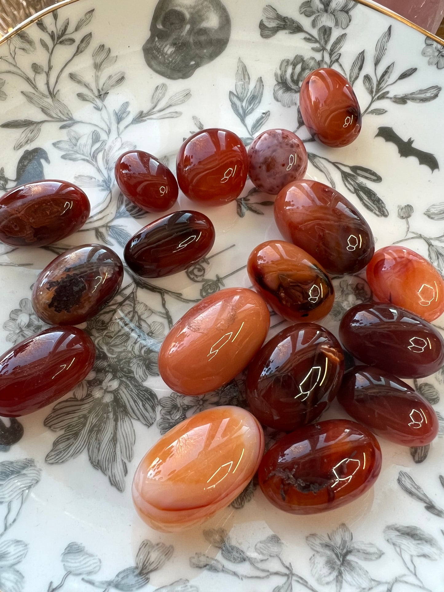 Small Carnelian Eggs