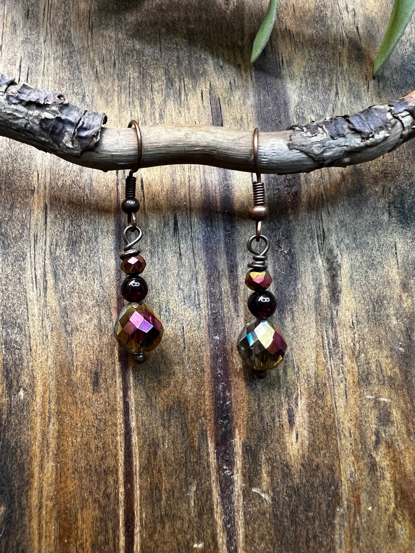 Wildfire Drop Earrings