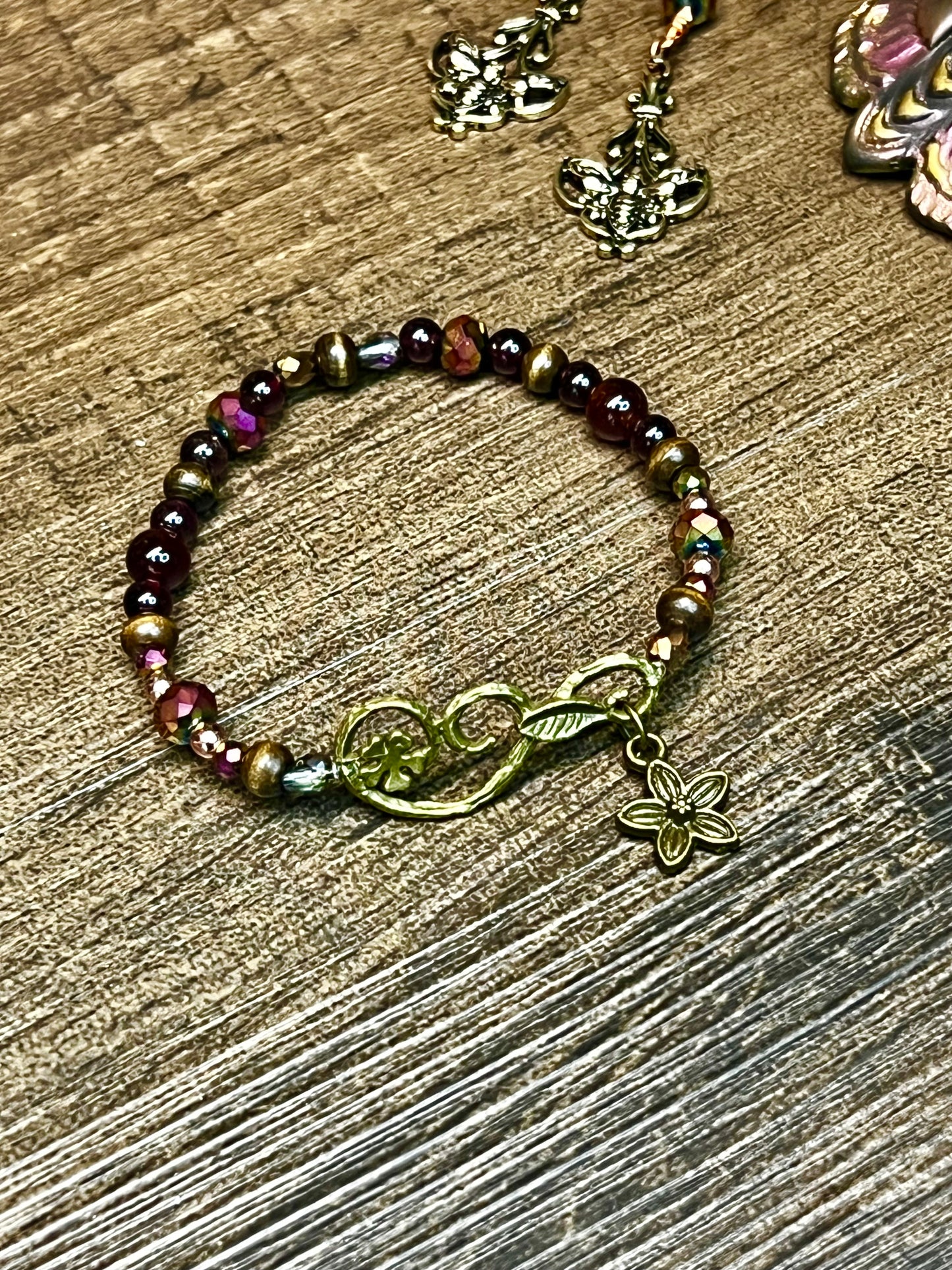 Charmed Wildfire Stretch Bracelet