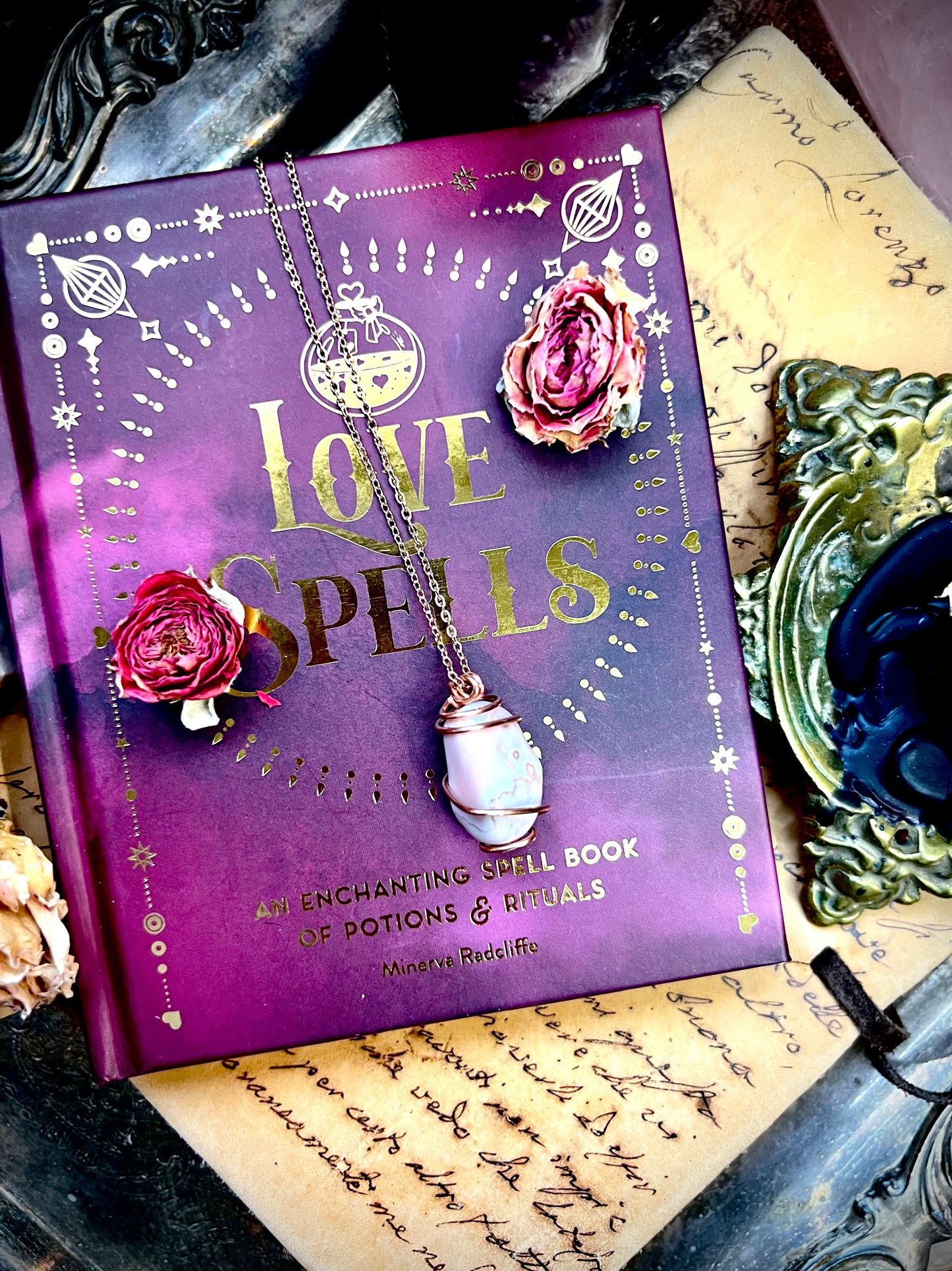 Love Rocks Copper Wrapped Botswana Agate