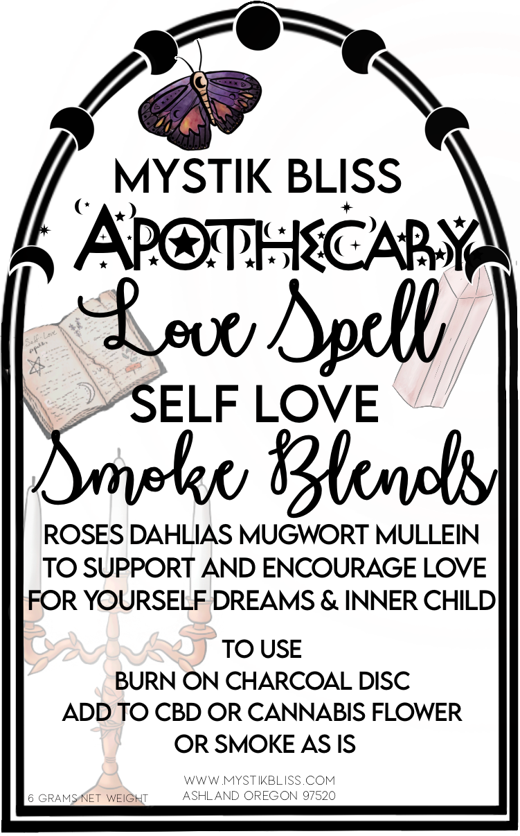 ๐ Restocked ๐ Love Spell ~ Self Love ~ Herbal Smoke Blend