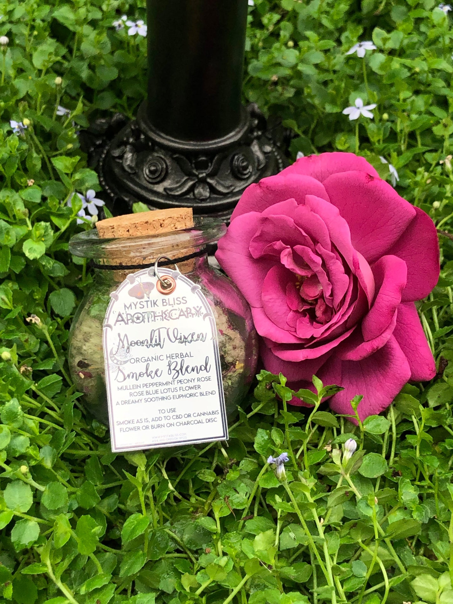 ✨ Restocked ✨Moonlit Vixen ~ Organic Herbal Smoke Blend