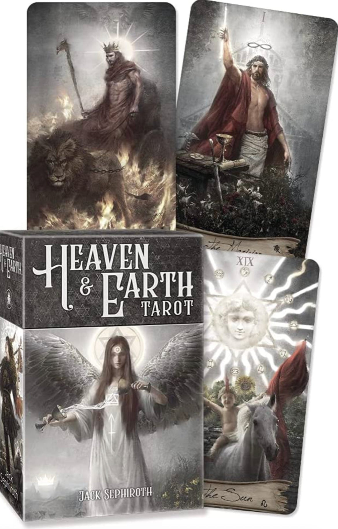 Heaven and Earth Tarot with Full Color 166 pg Book