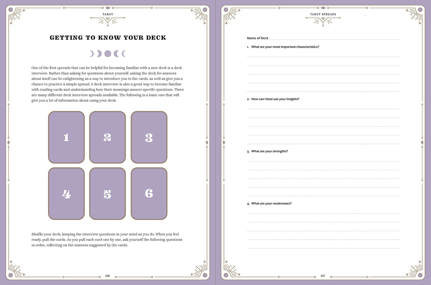 Tarot: An In Focus Workbook: A Guide to Understanding Card Meanings and Spreads Paperback