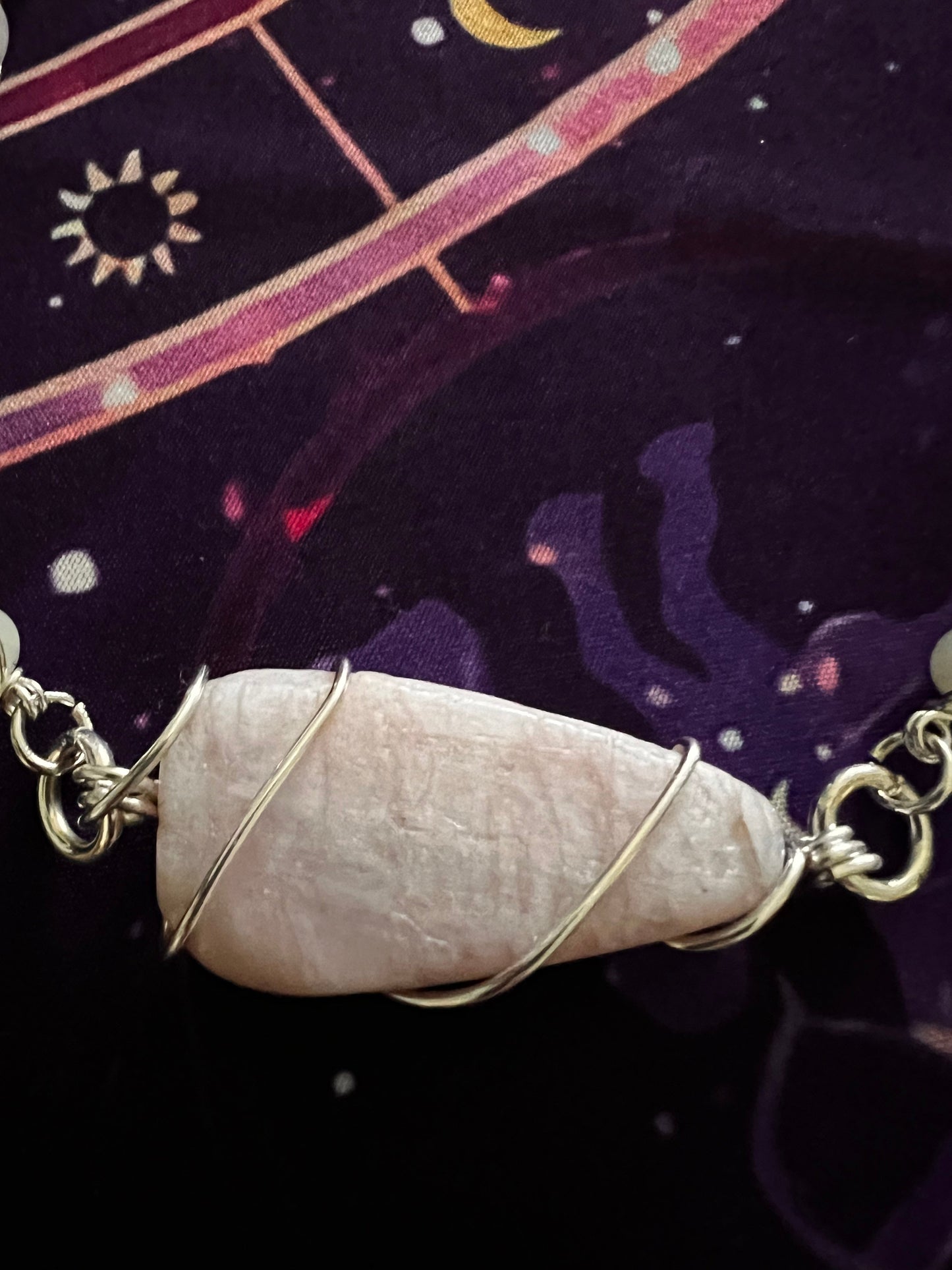 Love Rocks Kunzite and Green Moonstone