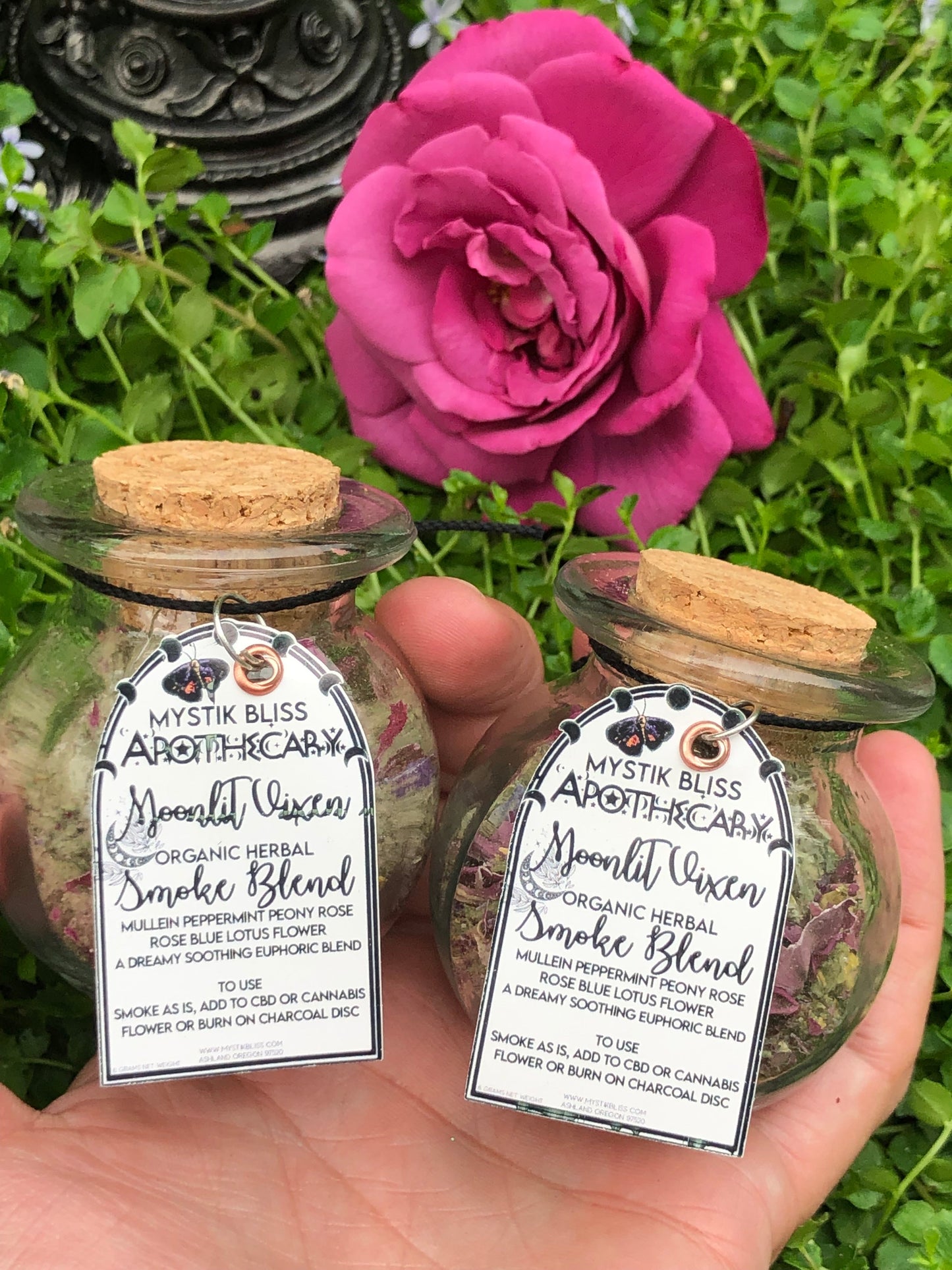 ✨ Restocked ✨Moonlit Vixen ~ Organic Herbal Smoke Blend