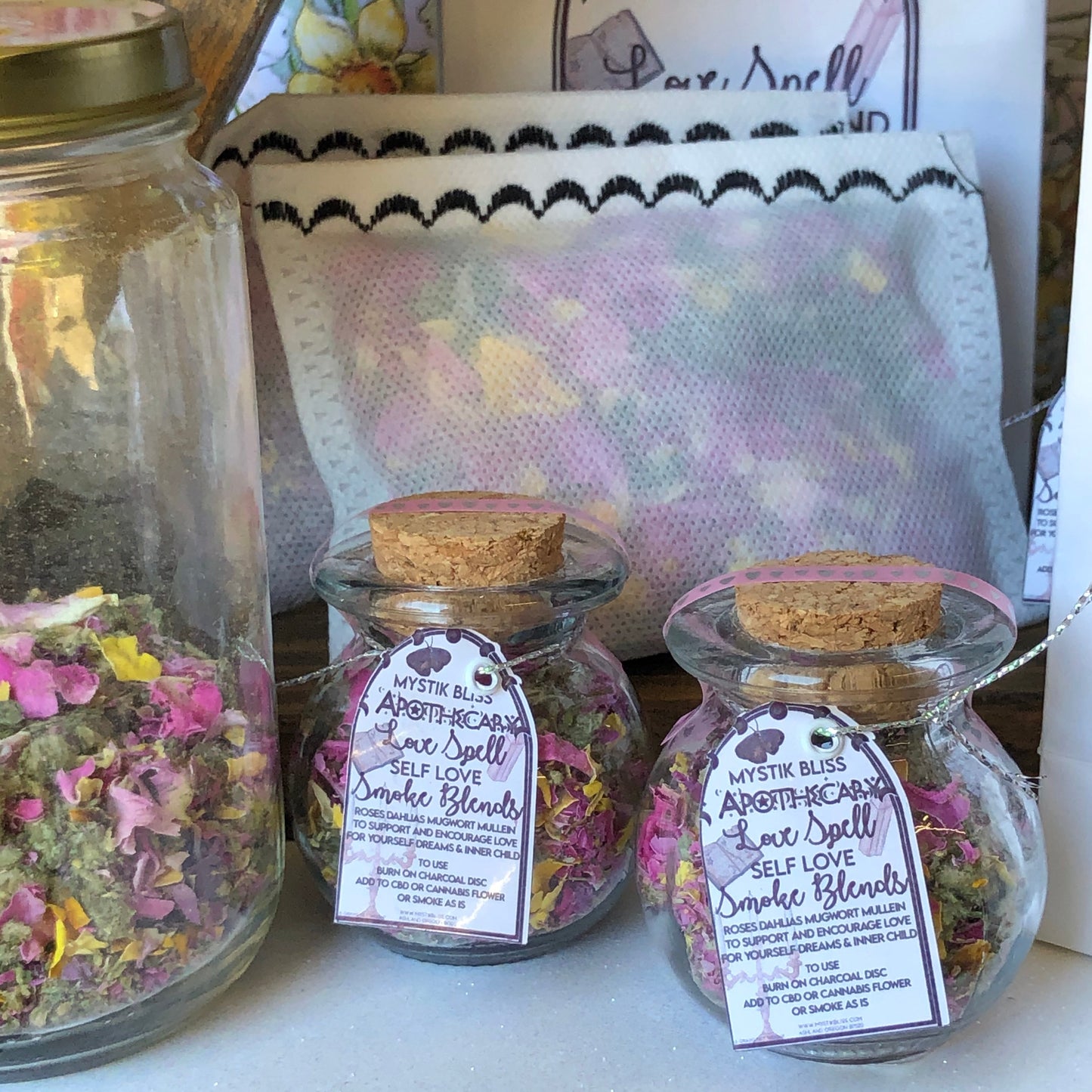 ๐ Restocked ๐ Love Spell ~ Self Love ~ Herbal Smoke Blend