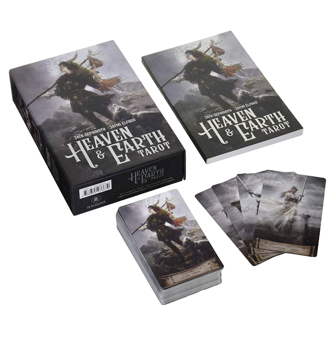 Heaven and Earth Tarot with Full Color 166 pg Book
