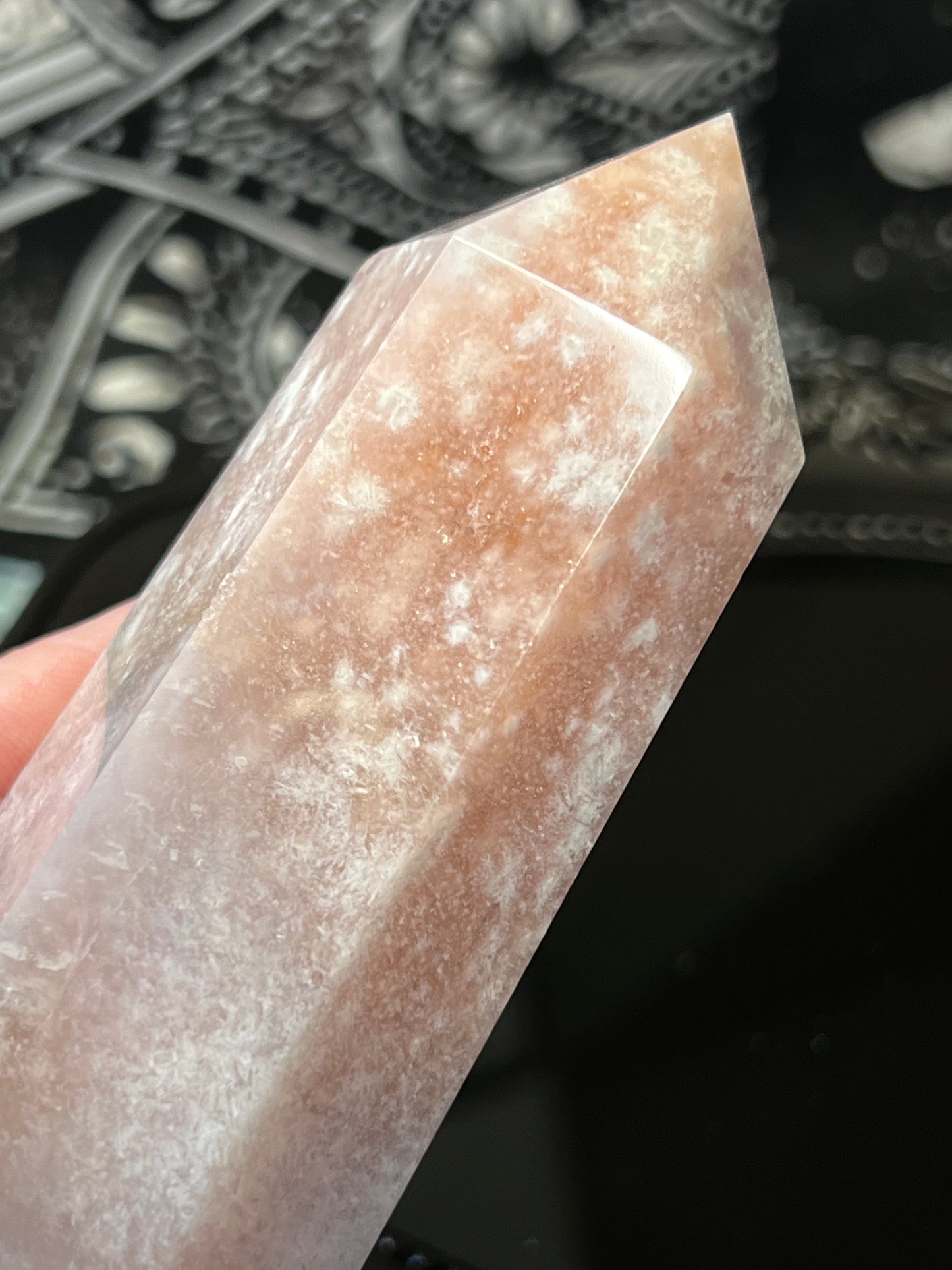 Amethyst Flower Agate Tower