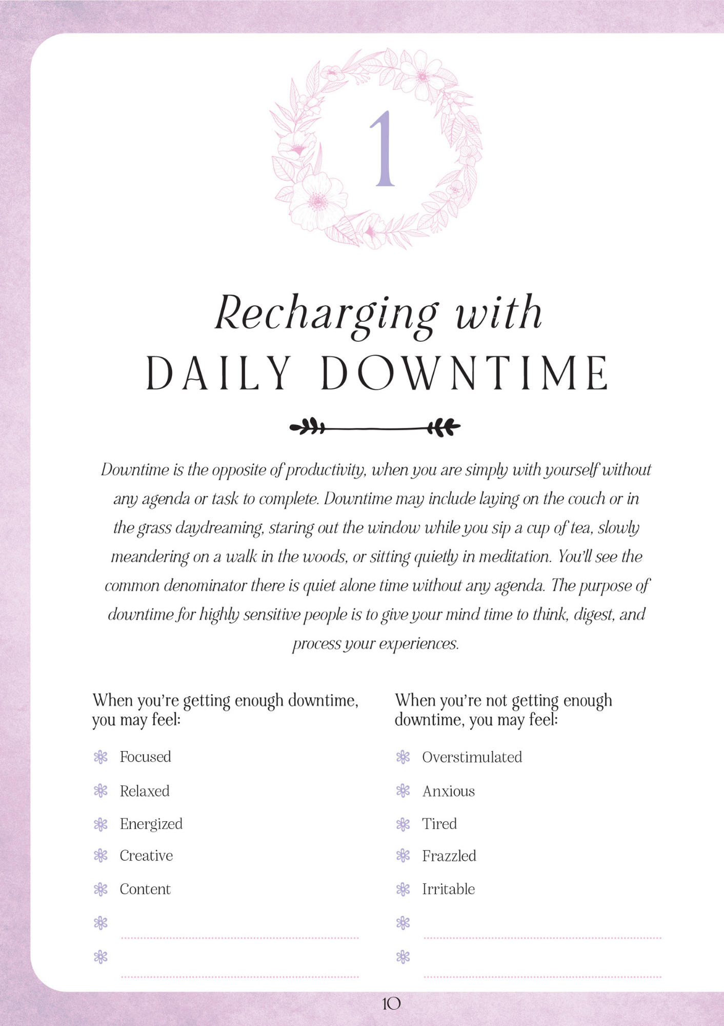 Find Your Strength Workbook