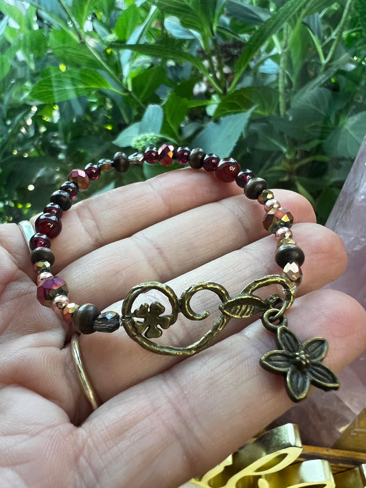 Charmed Wildfire Stretch Bracelet