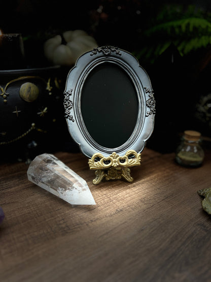 Oval Scrying Mirror Enchanted Mirror Charmed Mirror MM106