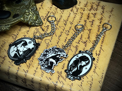 Fox Cameo Keychain KC2