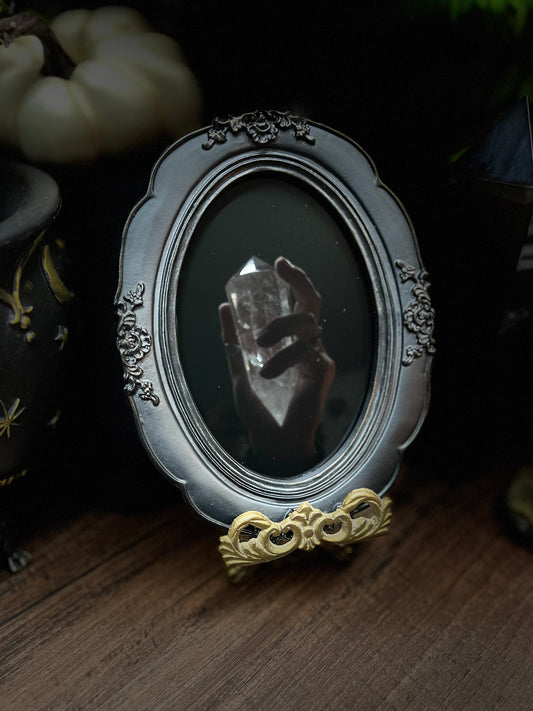 Oval Scrying Mirror Enchanted Mirror Charmed Mirror MM106