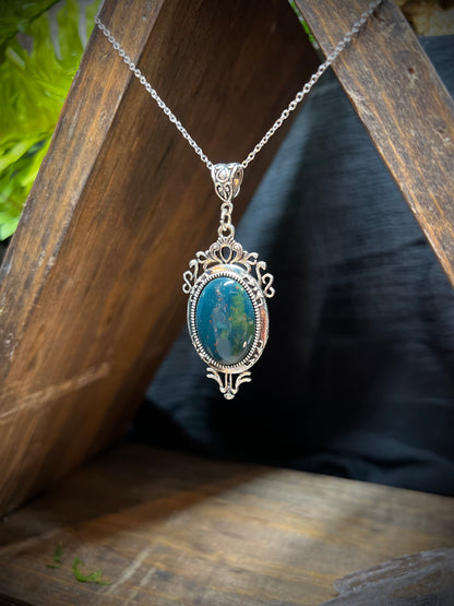 Bloodstone Pendant Necklace PN2