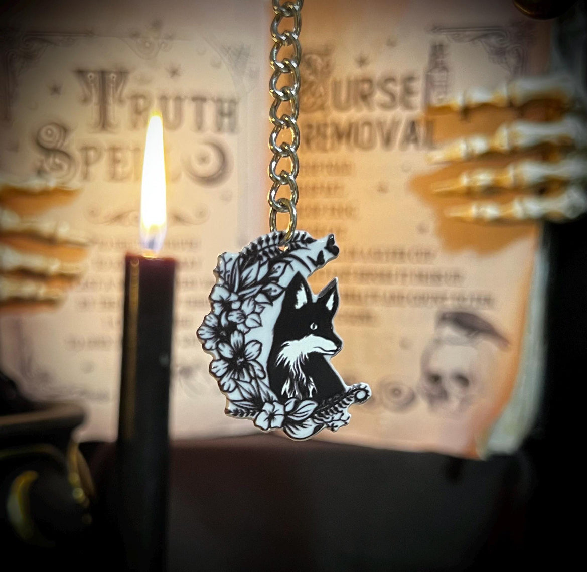 Fox Cameo Keychain KC2