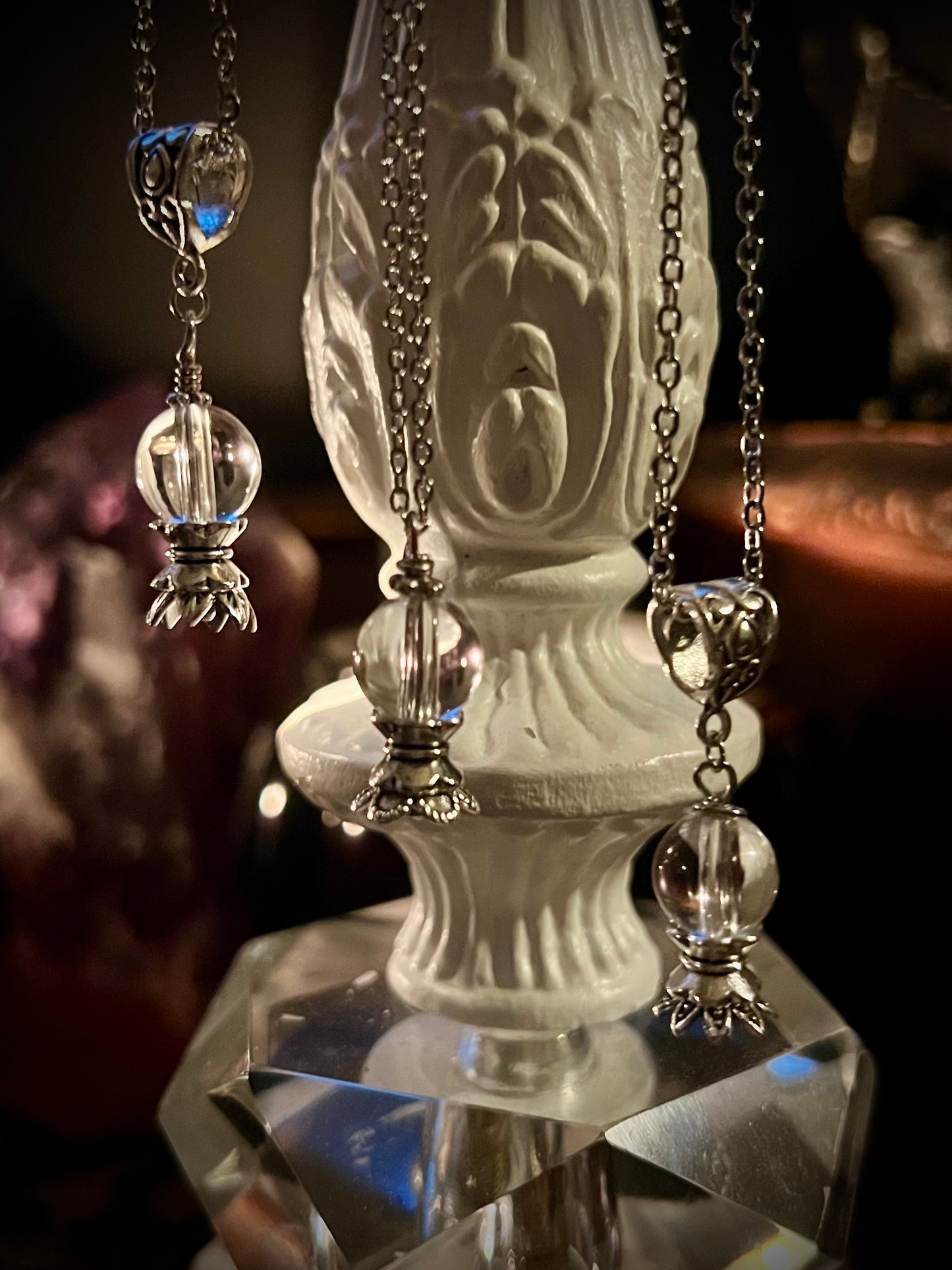 Charmed Crystal Ball Necklace