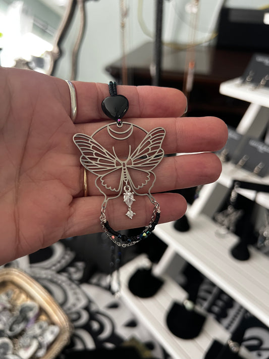 Moth Necklace