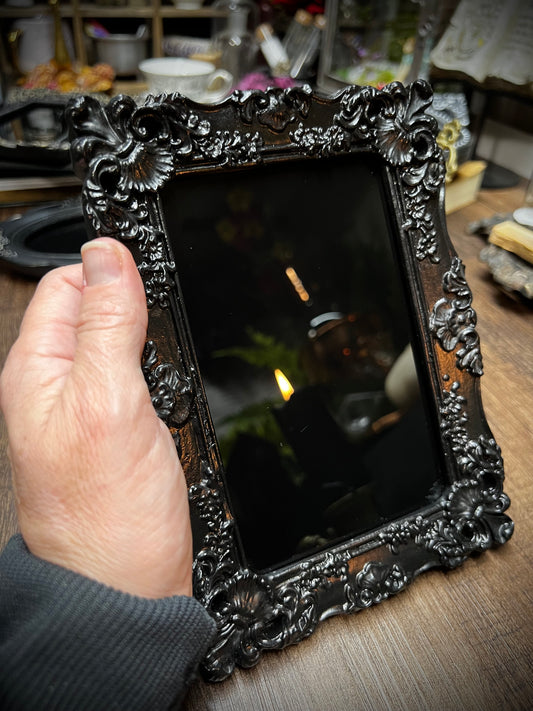 Wall Hanging Scrying Mirror Enchantment Mirror Charmed Mirror MM114
