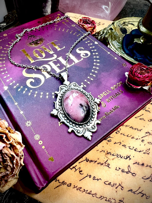 Rhodonite Love Rocks Necklace