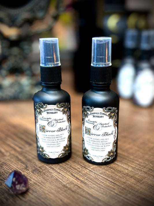 Set Mirror Block & Divination Mirror Wash