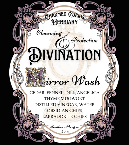 Set Mirror Block & Divination Mirror Wash