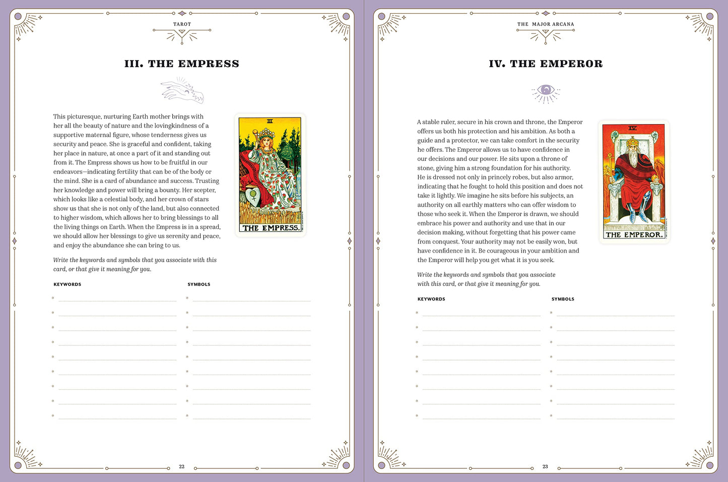 Tarot: An In Focus Workbook: A Guide to Understanding Card Meanings and Spreads Paperback